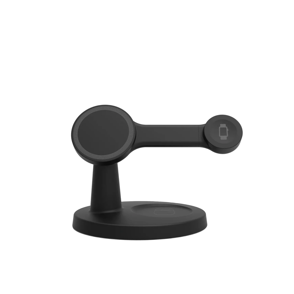 3in1 ワイヤレス充電ステーション（スマホ・Apple Watch・イヤホン対応）